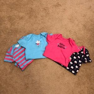 4-pack onesies